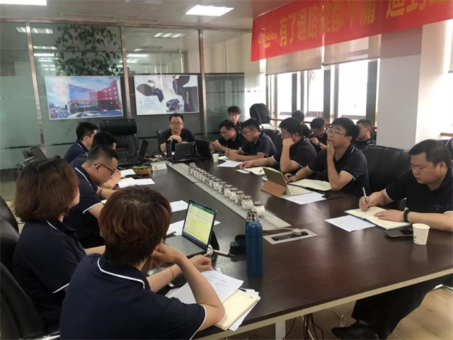 jxf吉祥坊北方营销中心总结会现场